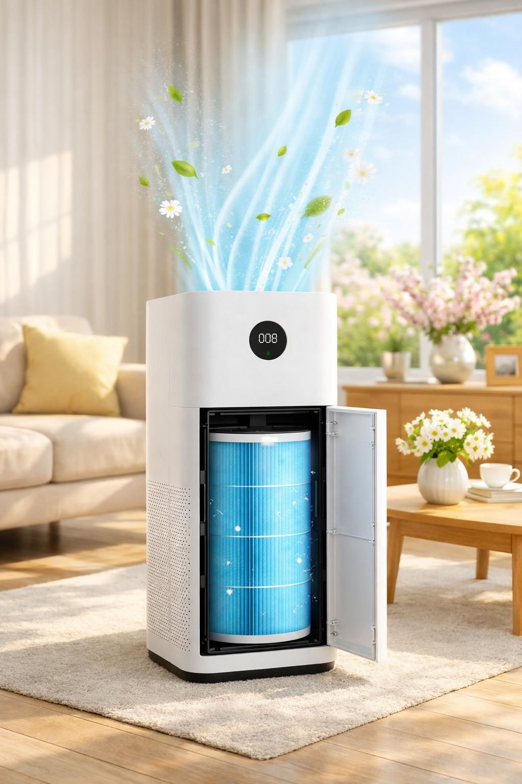 découvrez les nouveaux purificateurs d'air xiaomi, conçus pour combattre les allergies au pollen et assurer un printemps plus sain et plus respirable.